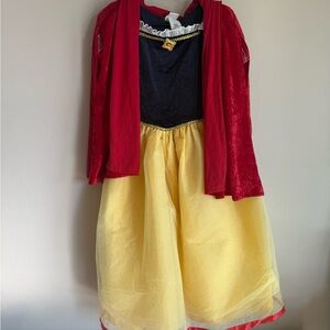 Kids Red and Yellow Princess Disney dress large dress up girl large